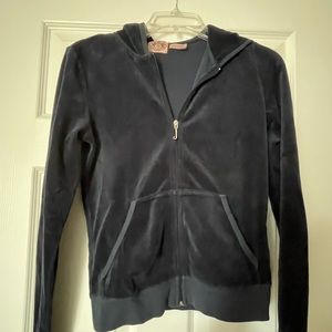 Navy Blue Juicy Couture hoodie set